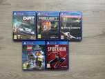 Gry PS4 Zestaw Dirt Minecraft Mortal Spiderman Lego