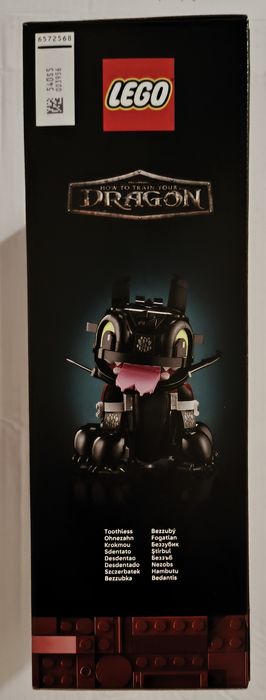 Klocki LEGO ICONS nr. 10375 - Jak wytresować smoka: Szczerbatek
