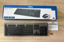 klawiatura hama kmw-700 polskie naklejki opis