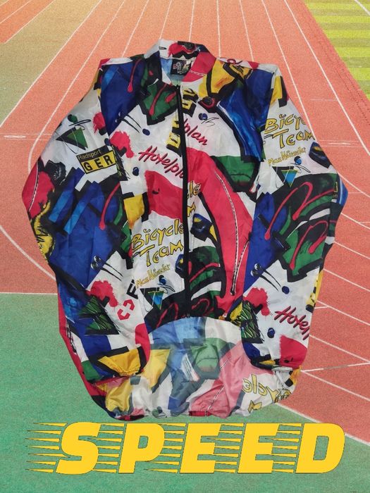 Стильная велосипедная ветровка Max Hurzeler Bicycle-Team, L
