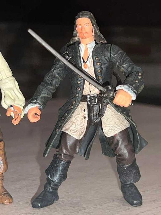 Jack Sparrow & Will Turner Figuras de Ação Zizzle