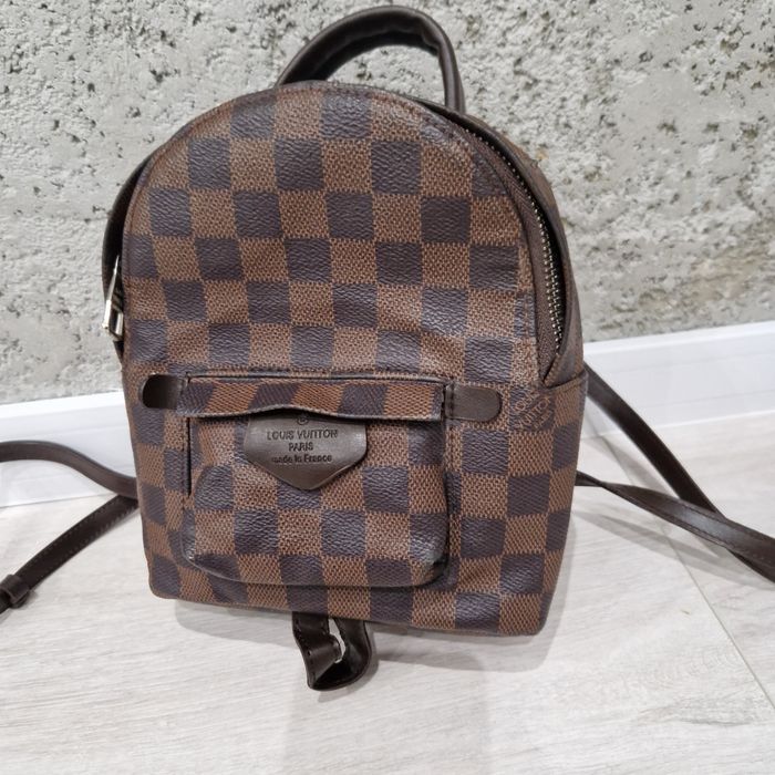 Louis Vuitton mały plecak brązowy