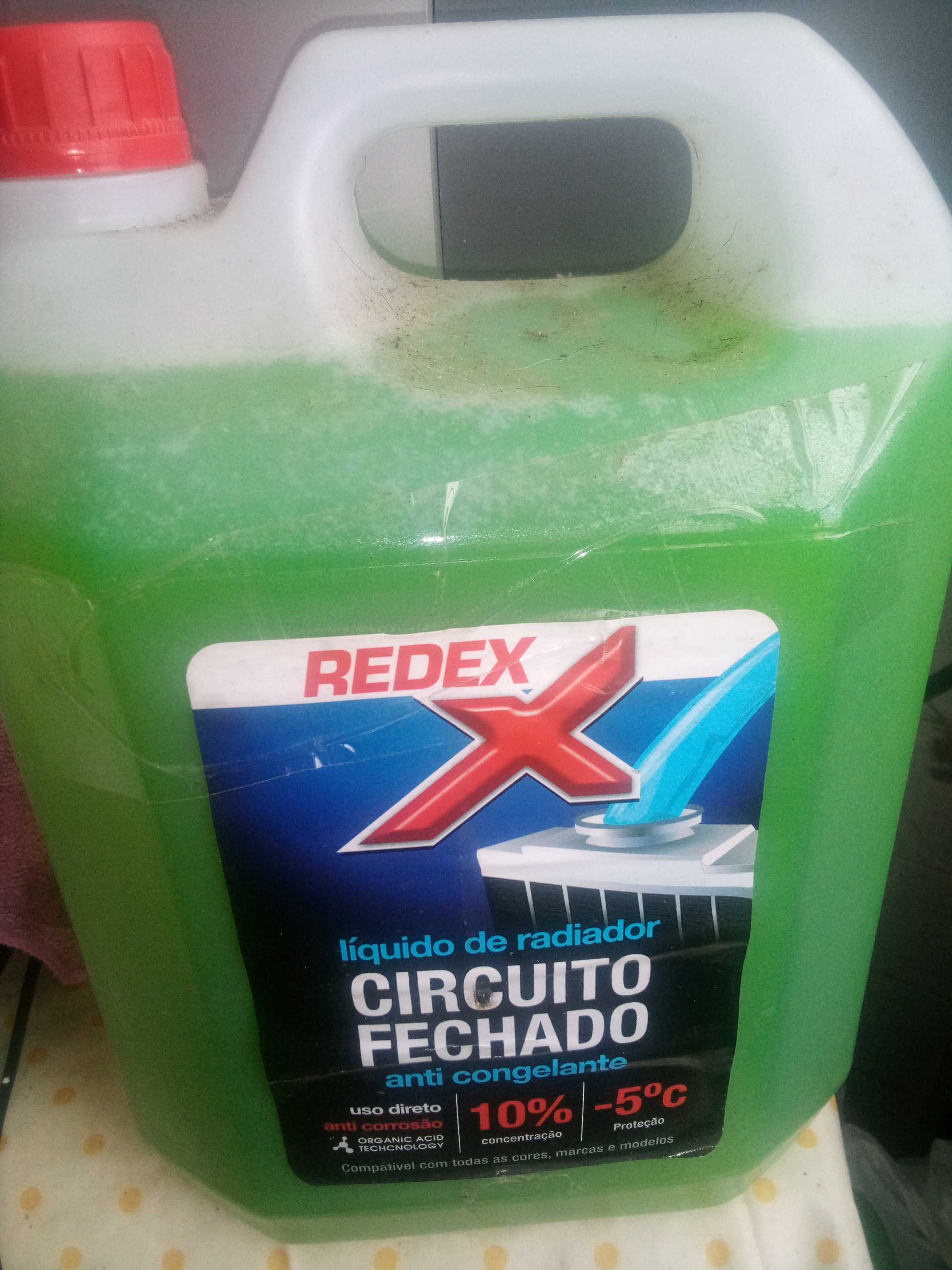 redex liquido circuito radiador anticongelante 10c 5l