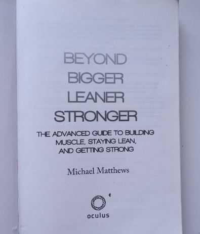 Книга Beyond bigger leaner stronger.