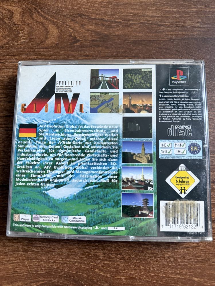 A.IV Evolution Global PlayStation 1