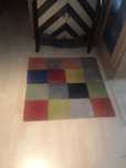 Ikea tapete quadrados
