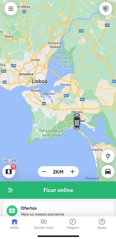 TVDE SLOT ALUGUEL UBER - BOLT