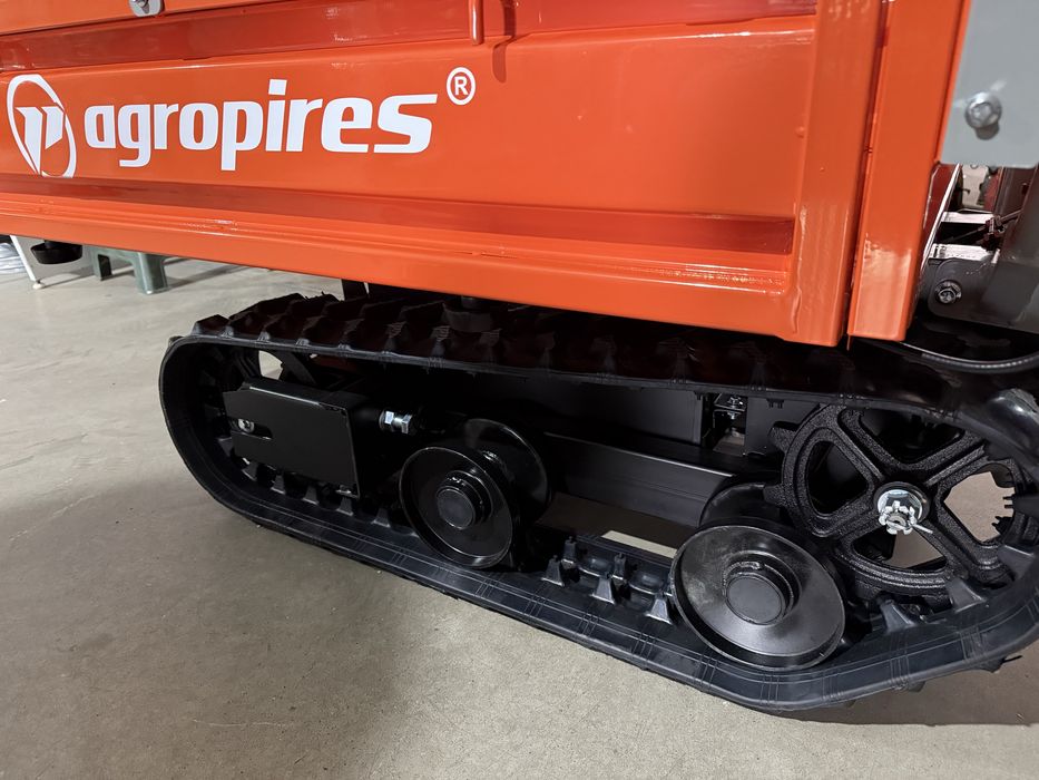 Mini dumper de lagartas a bateria