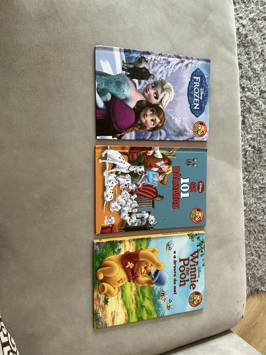 3 Livros Disney infatis