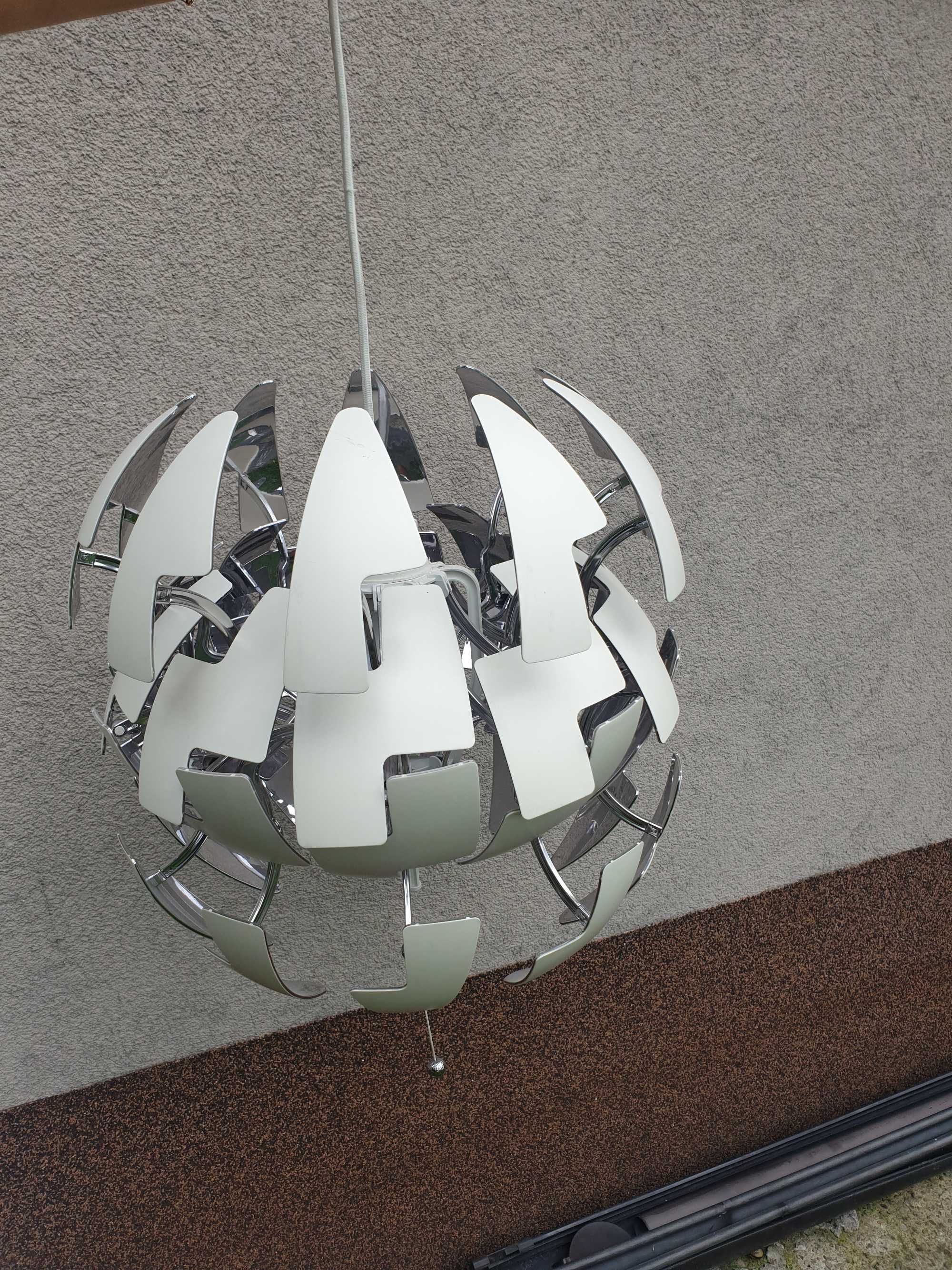 lampa ikea PS 2014 srebrna biała