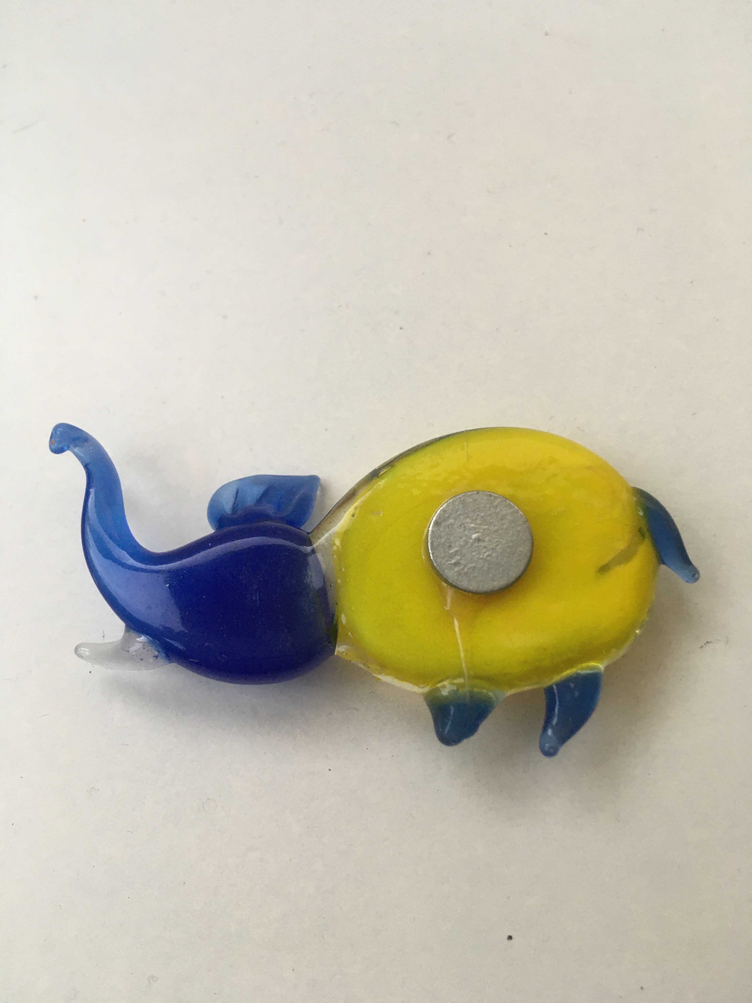 Magnético com Elefante Murano milfiori