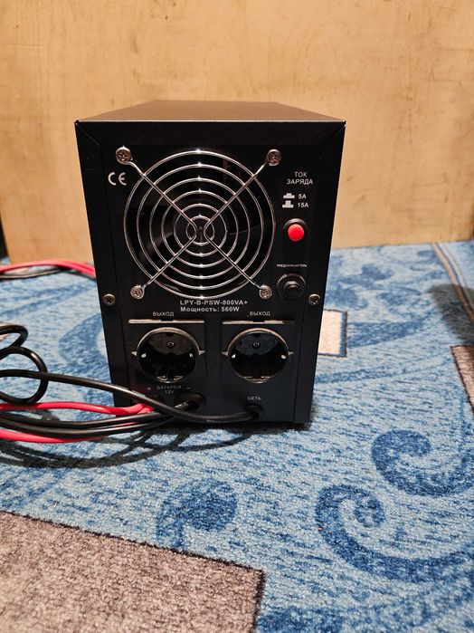 ДБЖ ИБП LogicPower LPY-B-PSW-800VA (560ват) Правильная синусоида