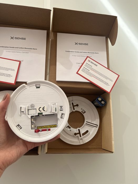 Detetores fumo e monoxido carbono X-Sense
