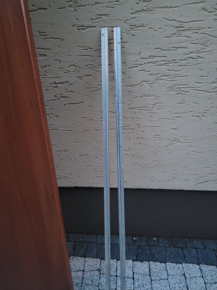 Sprzedam drzwi przesuwne wraz szynami 128cm