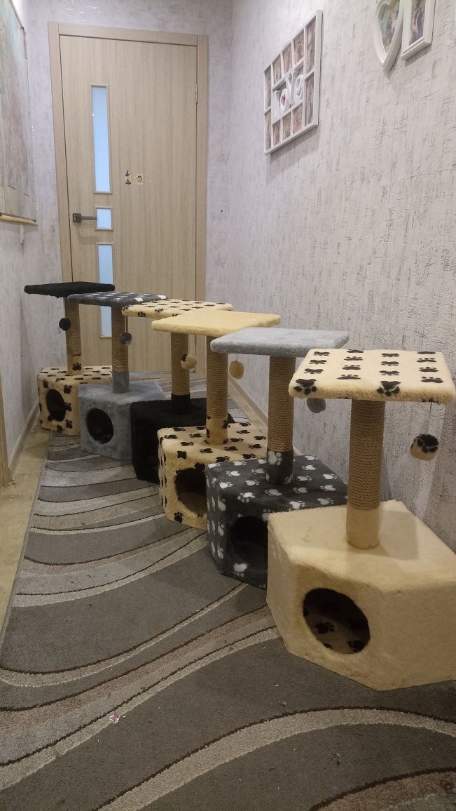 Домик когтеточка для кота кошки