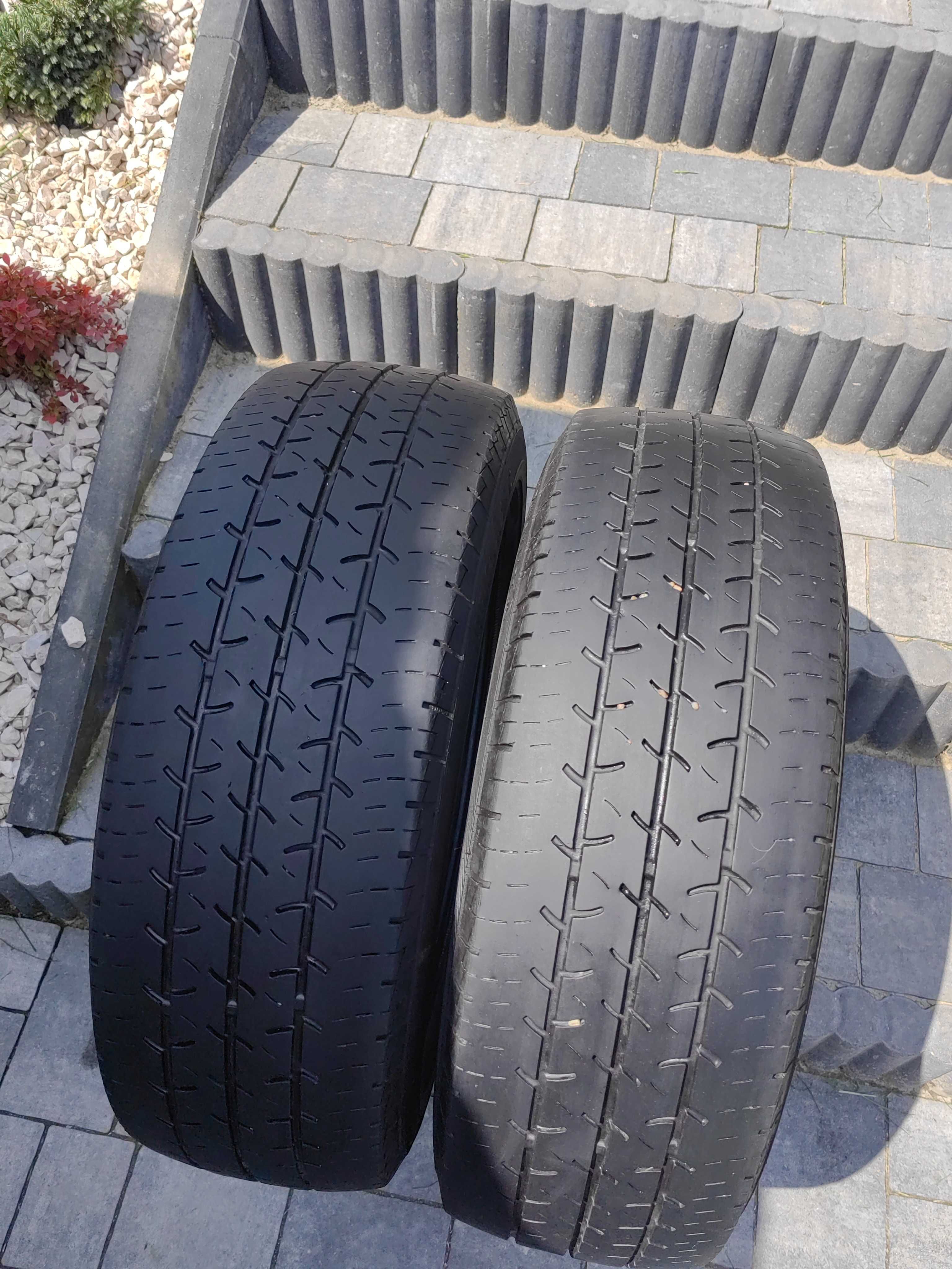 2 opony wzmacniane 195/65 R16C