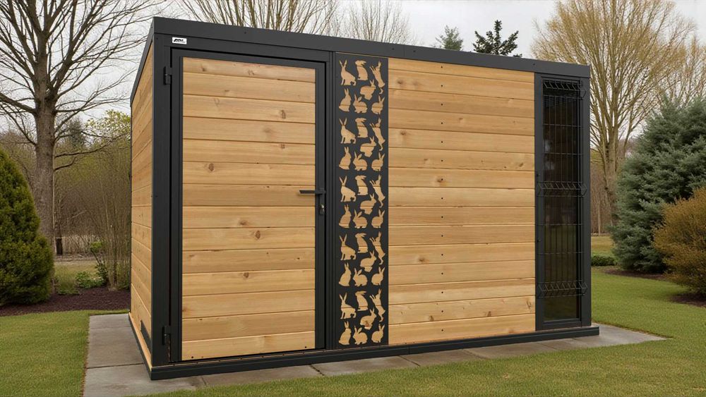 Nowoczesny kurnik domek hodowlany