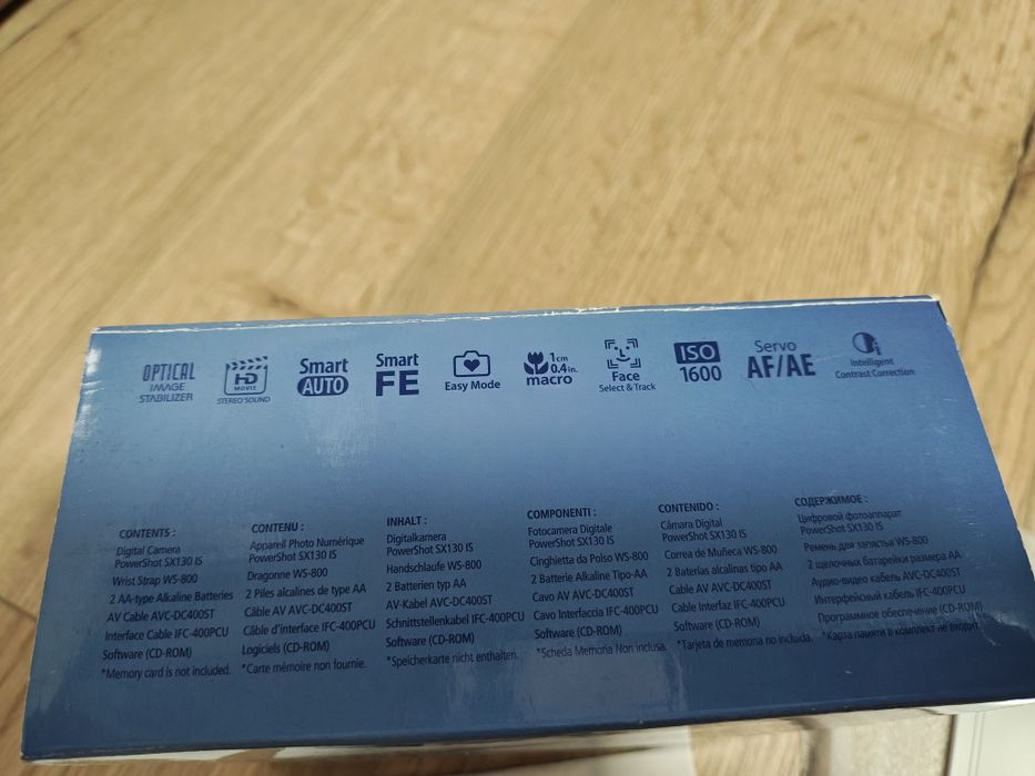 Aparat cyfrowy Canon PowerShot SX130 IS 12.1Mgpx jak nowy TOP