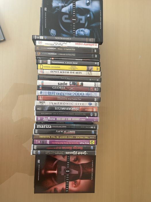 109 filmes DVD originais, alguns nunca vistos