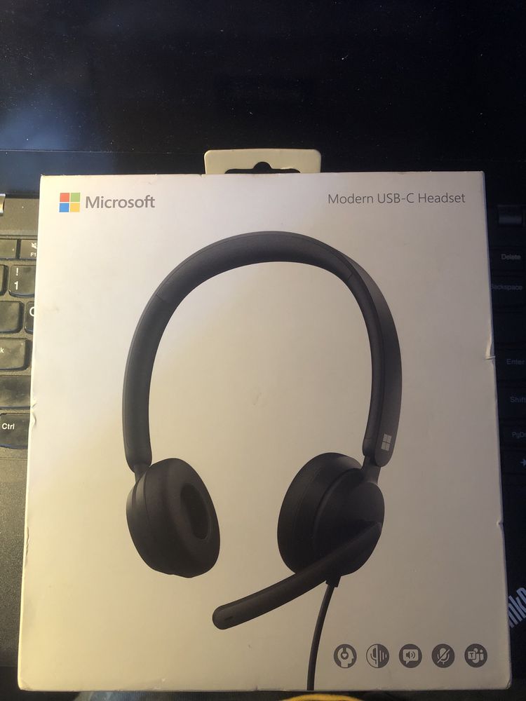 Microsoft USB-C zestaw słuchawkowy