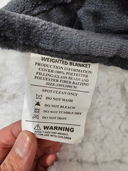 Cobertor pesado - Weighted blanket