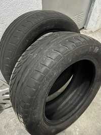 2 Pneus 185/55 R14 + 4 jantes e tampões 175/70 R13