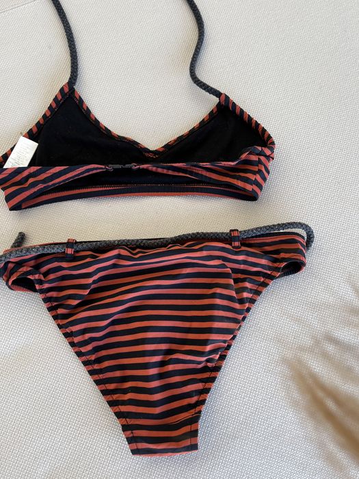 Bikini LaRedoute as riscas