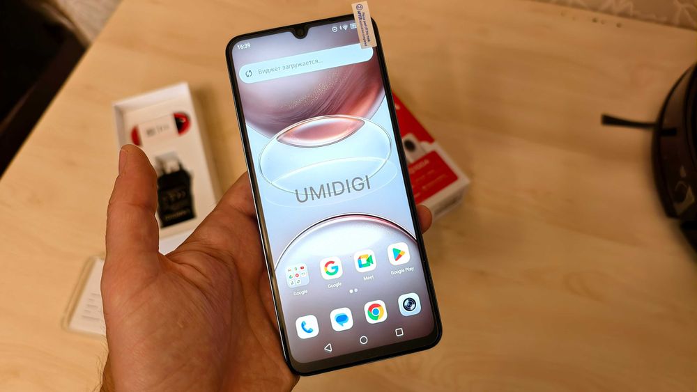 Смартфон UMIDIGI G100A: 6,9"\120 Hz, 4GB\128GB, 6000 mAh