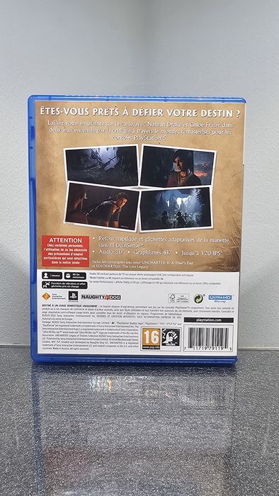 Uncharted Legacy of Thieves Collection Remastered PS5 PlayStation 5