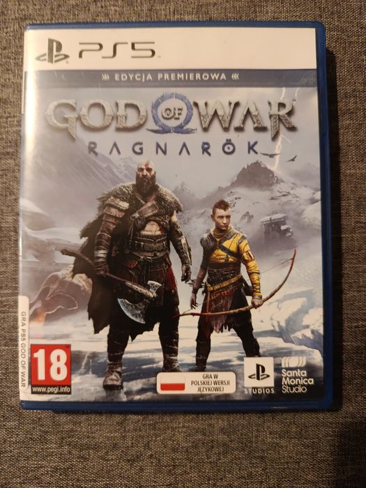 God of war Ragnarok PS5 wersja PL dubbing dlc aktualne