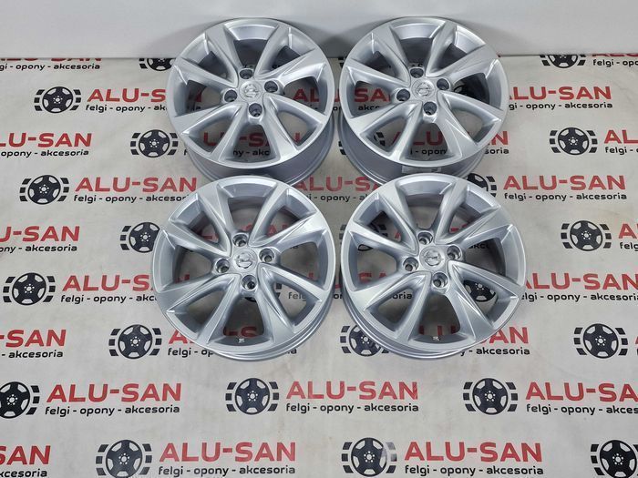 NOWE/DEMO oryginalne alufelgi OPEL 16" 4x108  CorsaF , Mokka-Srebrne