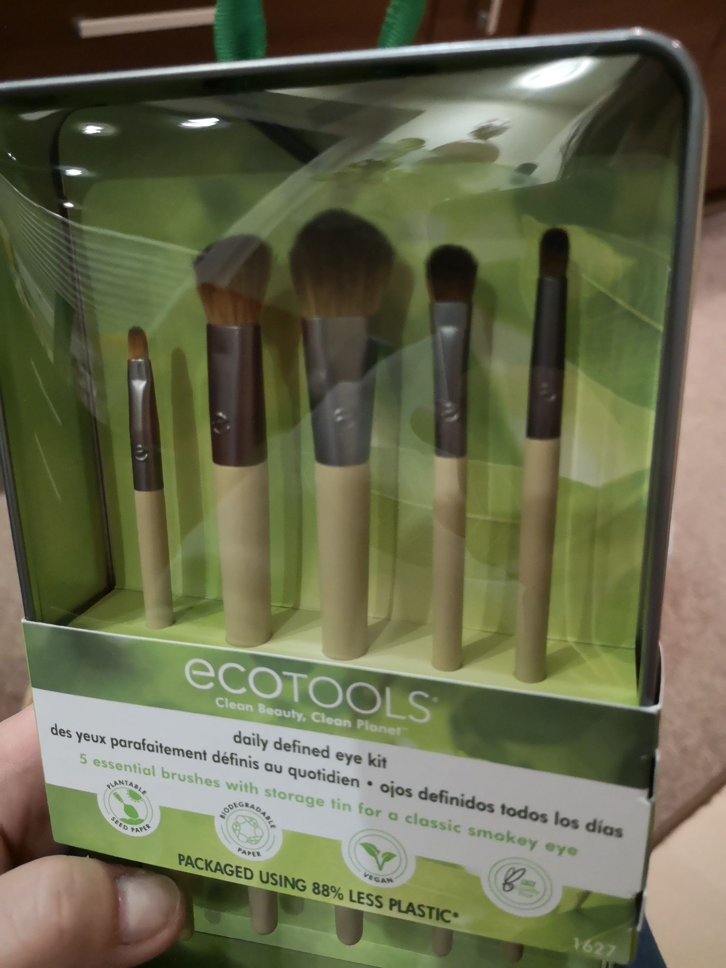 Zestaw do makijażu EcoTools Daily Defined Eye Kit Nowy pędzle