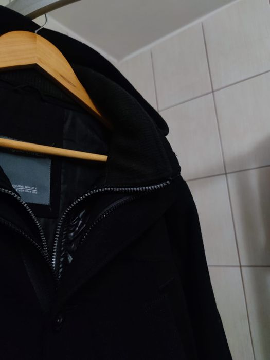 Kurtka płaszcz XL  Angelo Litroco C&A c and a wool elegancki męski pła