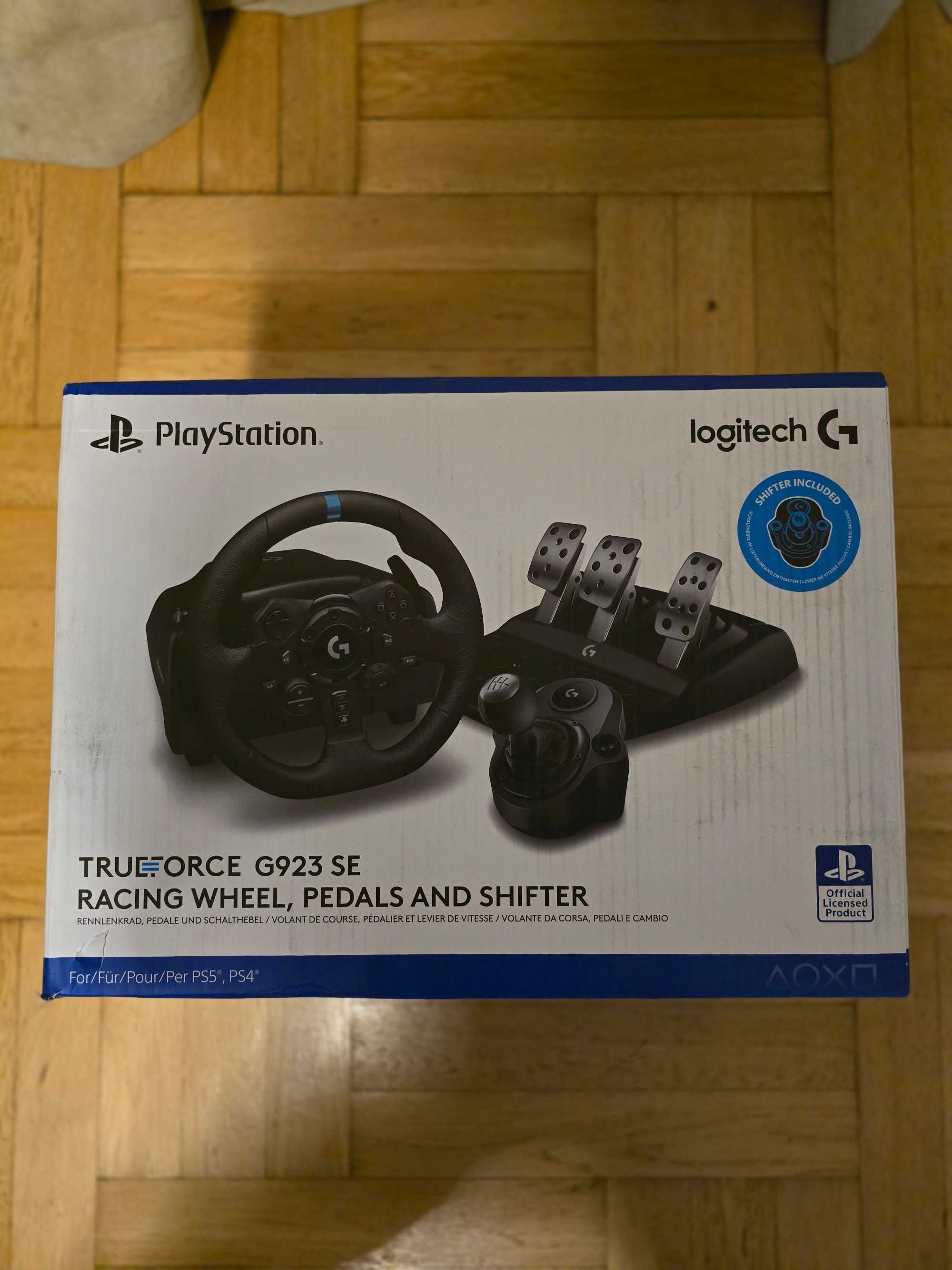 Logitech G923 SE Shifter Combo PS5/PS4/PC + Wheel Stand Pro Deluxe V2