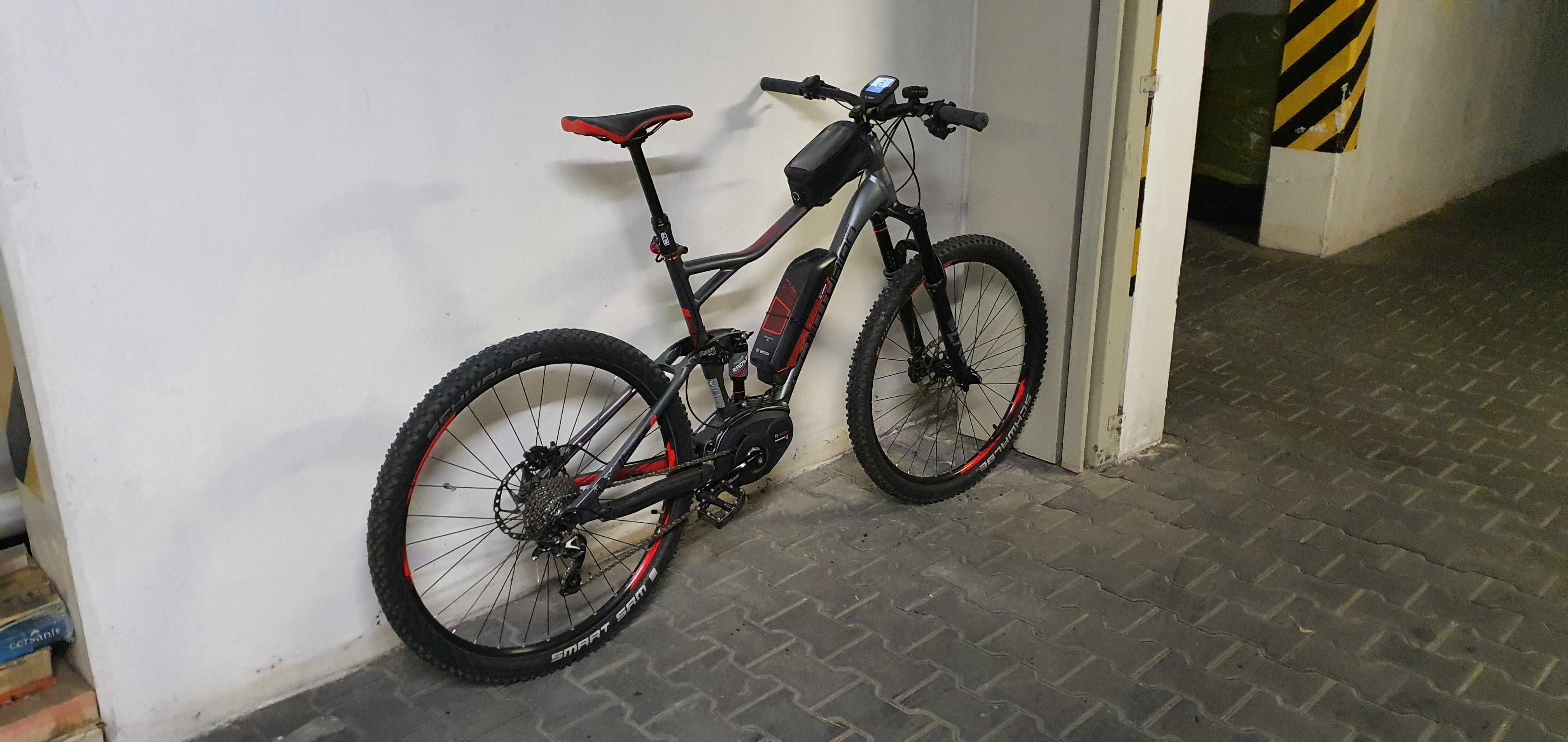 e-bike MTB full suspension