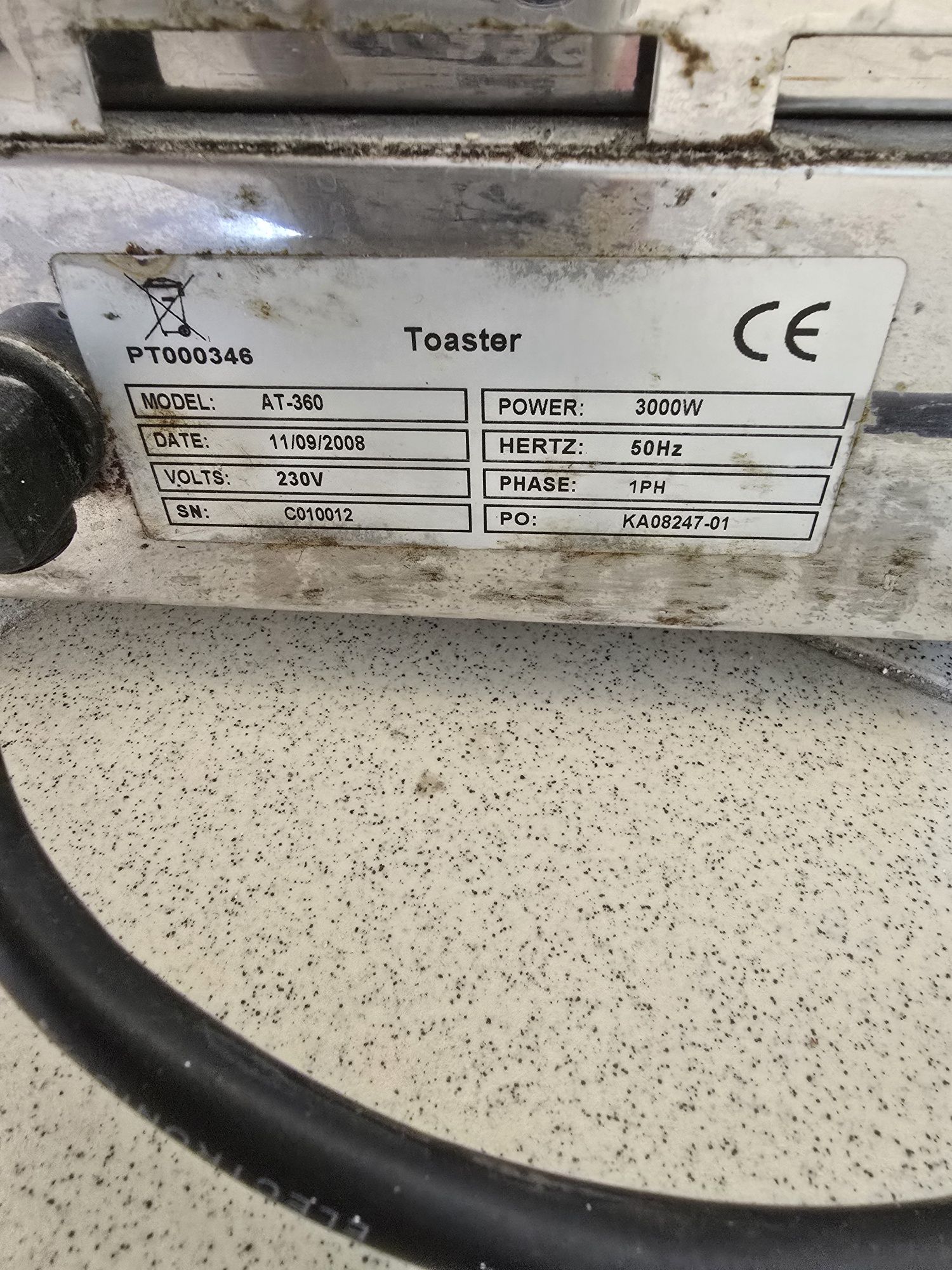 Torradeira dupla industrial/profissional
