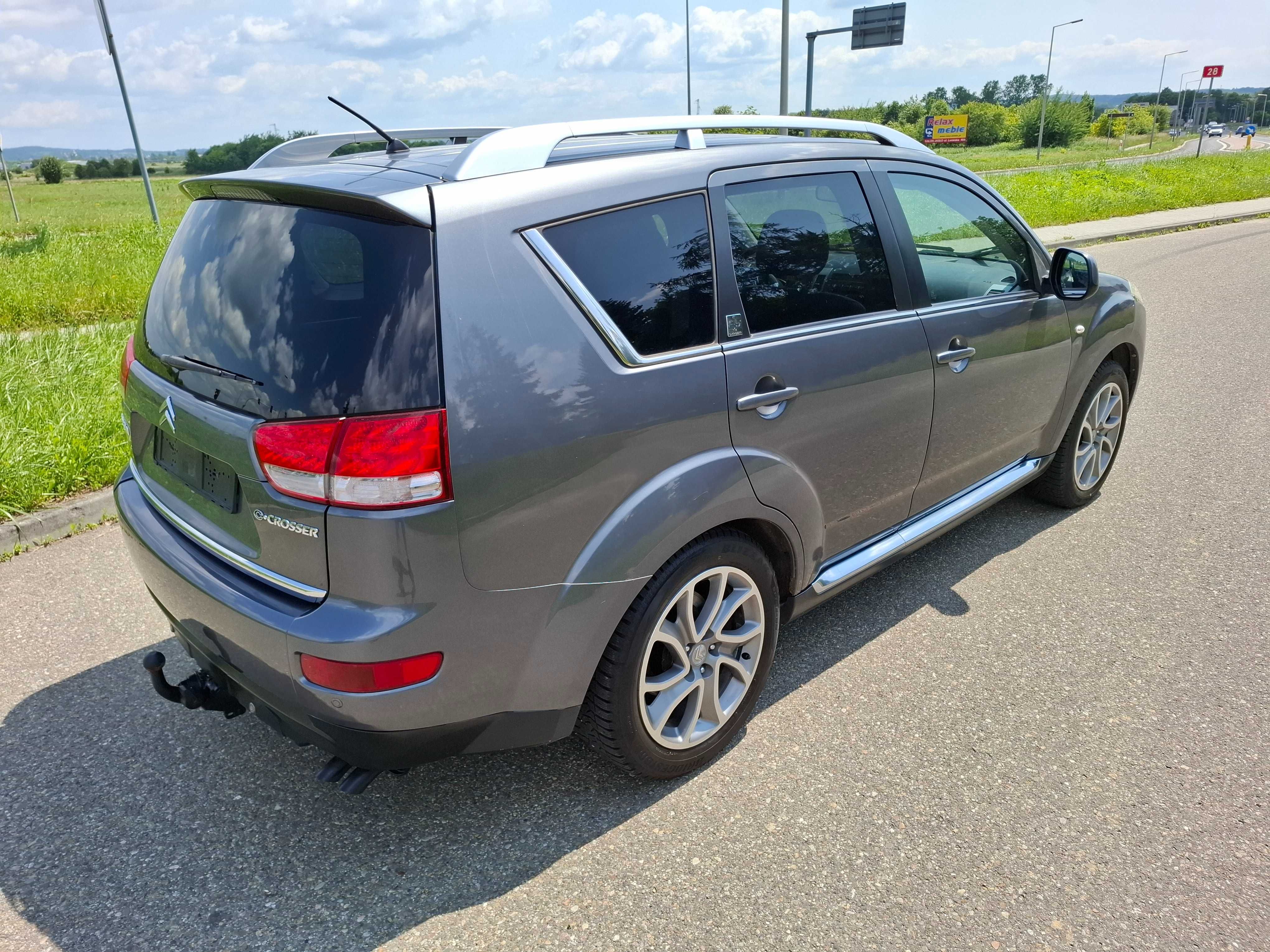Citroen C-Crosser 2.2 HDI 2007r 4x4 Xenon Skóry Hak