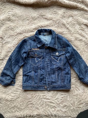 Chłopięca kurtka jeansowa 98/104