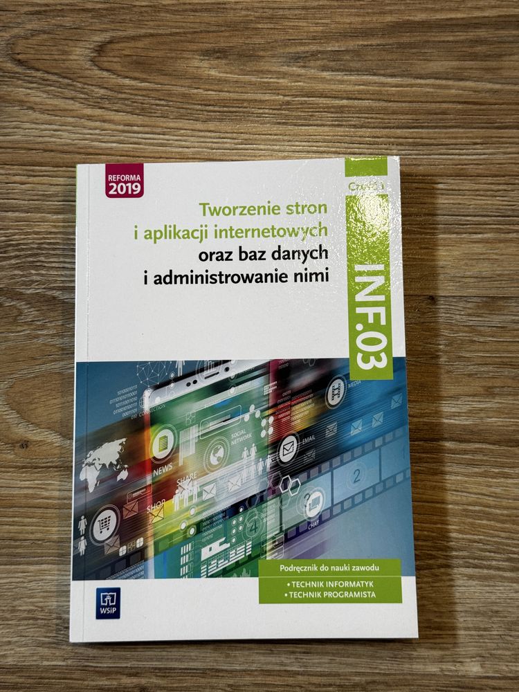 Tworzenie stron i aplikacji internetowych Inf.03 podręczniki