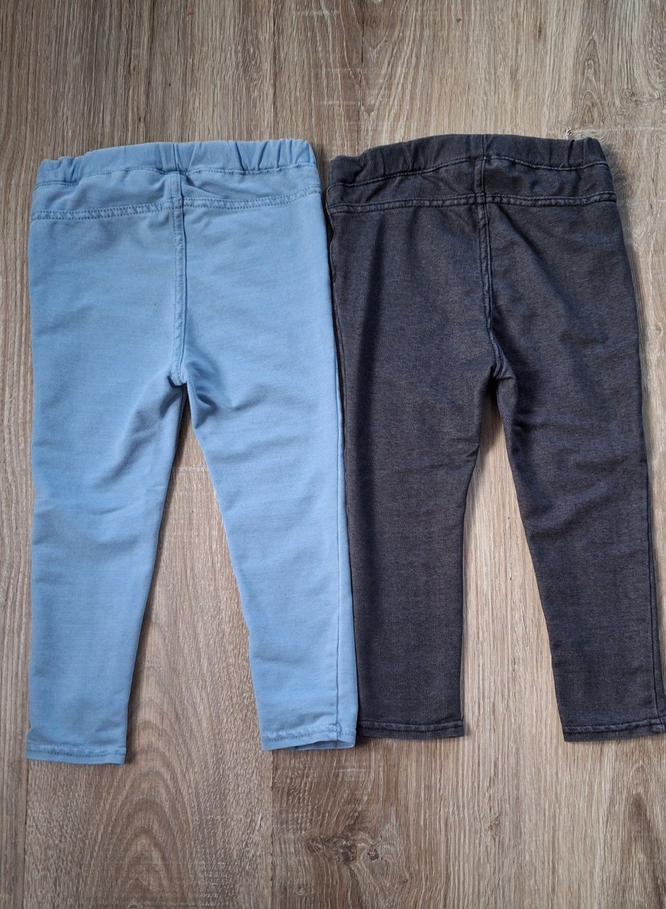Jegginsy spodenki dziewczęce H&M r.92