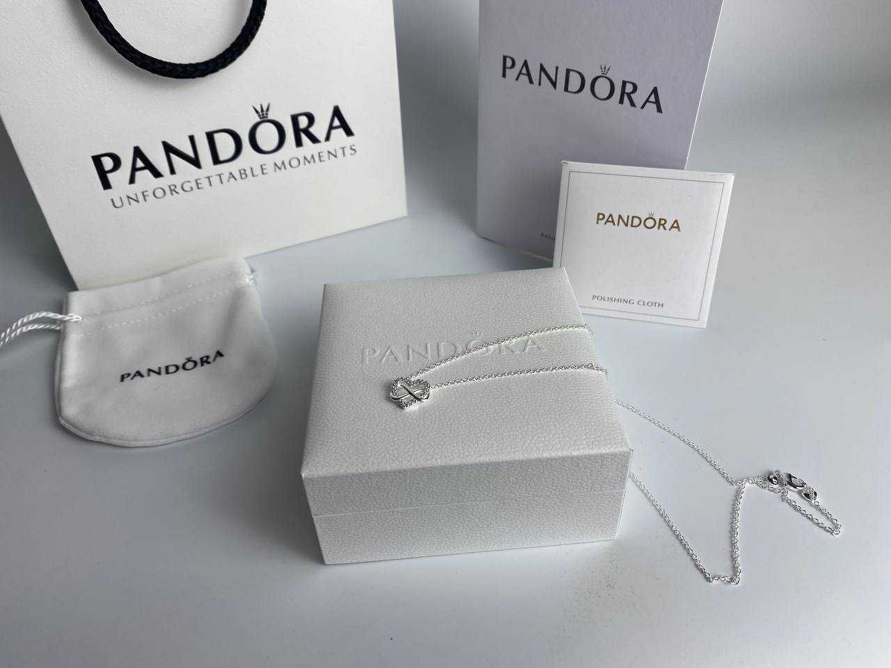 Pandora підвіска срібна блискуче серце нескінченності