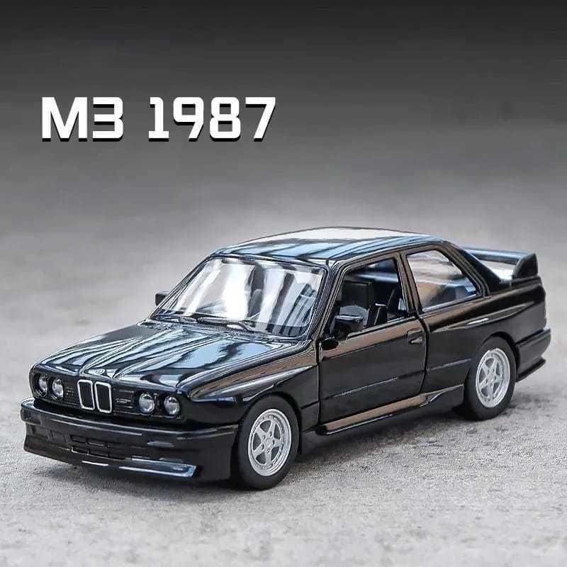 NOWY model 1:36 BMW M3 1987 kolor czarny