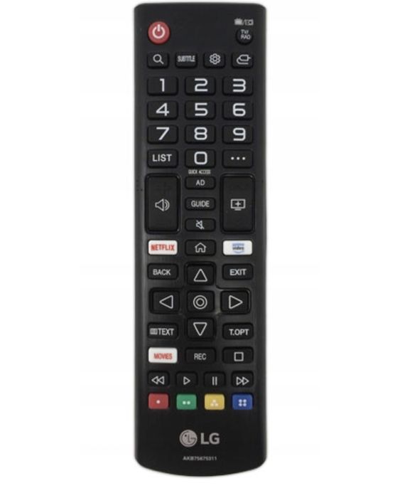 Pilot do telewizora LG nowy z przyciskiem Netflix smart