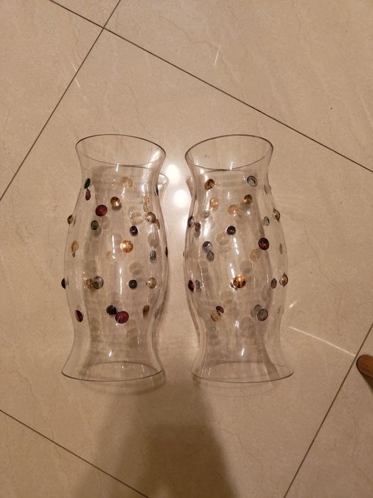 Klosze szklane duże wysokie - 29,5cm