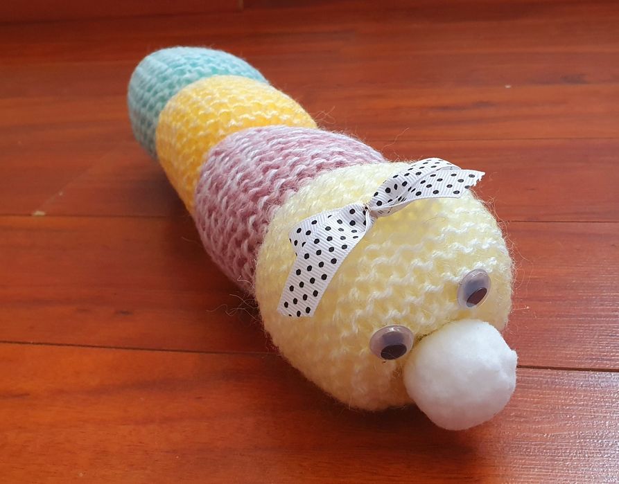 Brinquedo novo para bebé lã feita mão