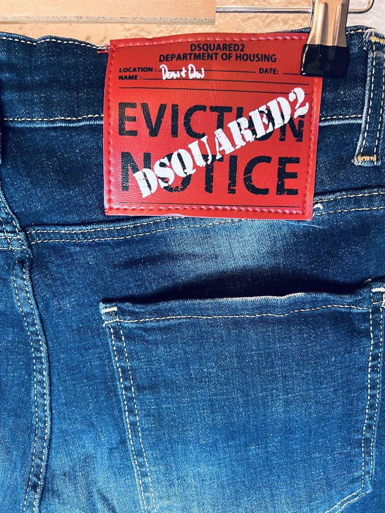 Dsquared2 spodenki jeansowe 30-33