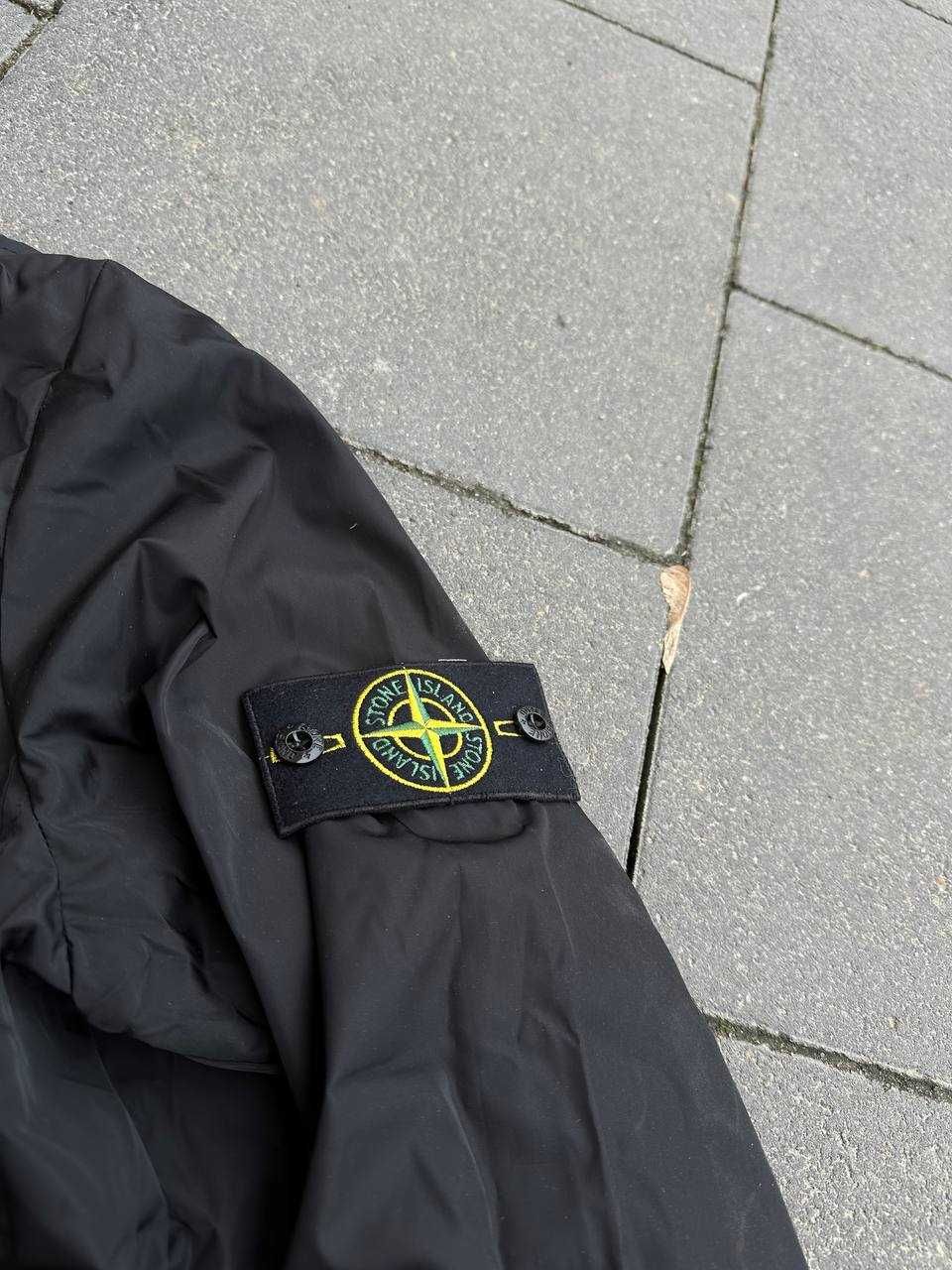 Вітровка Стон Айленд / Stone Island куртка черная мужская / GoreTex