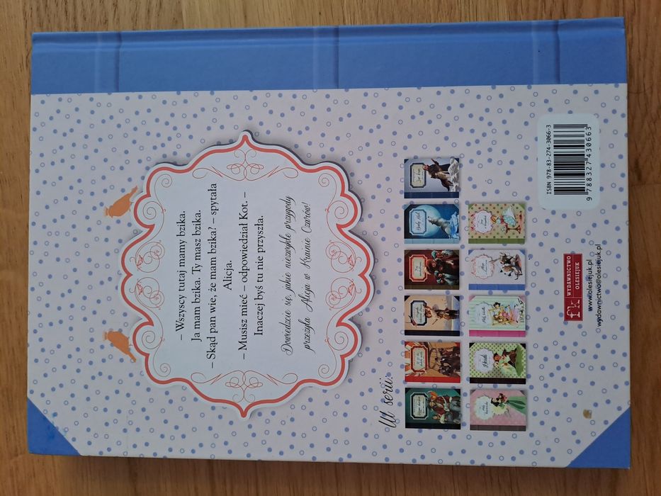 Alicja w Krainie Czarów L. Carroll