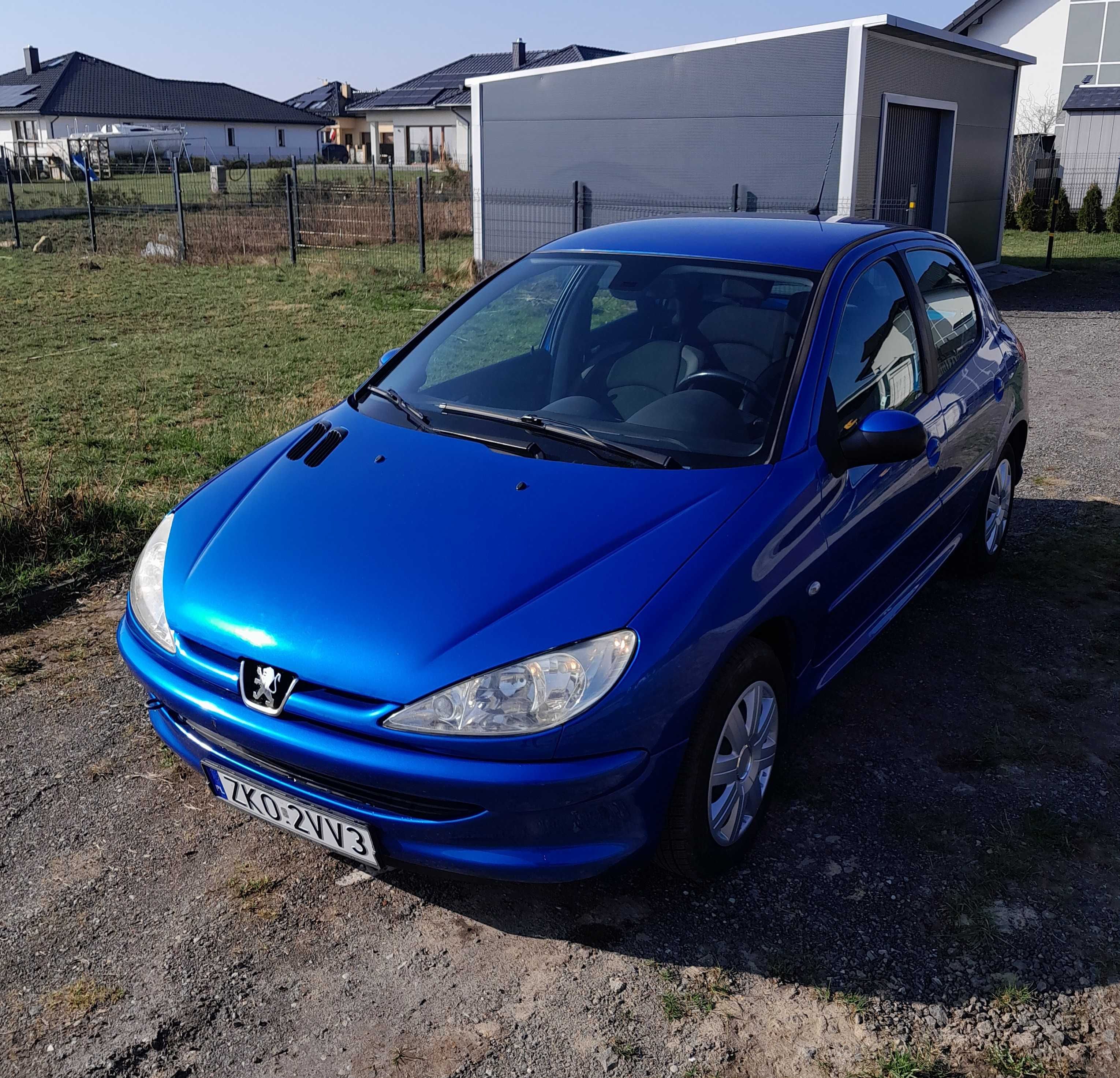 Peugeot 206 1.4 benzyna 75KM 2006 r