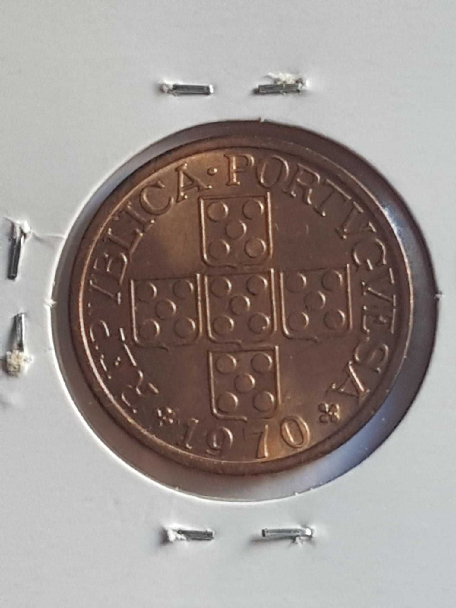 Moeda 50 Centavos Bronze República 1970 (BELA)